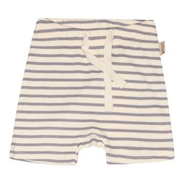 Petit Piao - Shorts Modal Striped - Dusty Lavender/Offwhite
